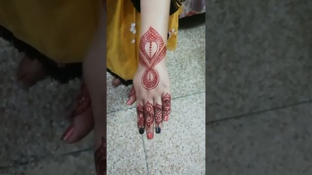 Tip Tip barish song black colour mehndi design status video |new mehndi design