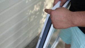 Монтаж двери ? с выпадающим порогом! Часть 1