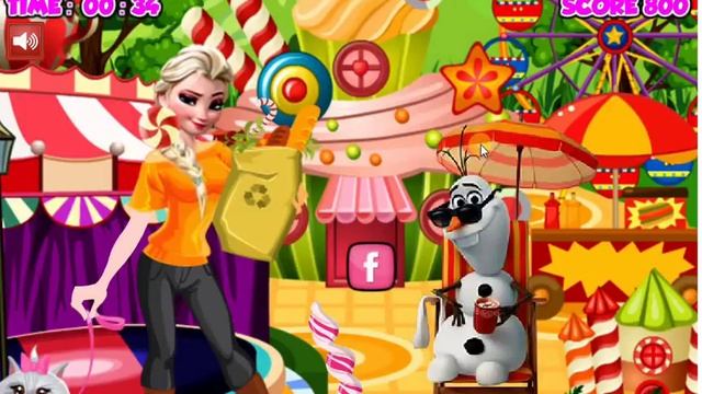 Disney puzzle Games - Frozen Princess Candy World - Baby Games for Kids смотреть онлайн