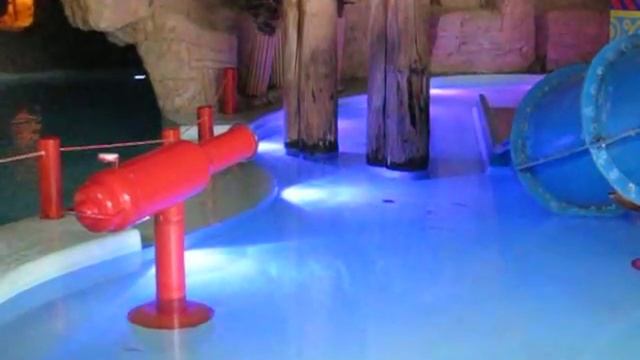 LED color RGB lighting in LIVU water park смотреть онлайн