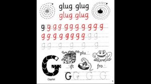 Jolly Phonics | Workbook 3 | Pages 2 & 3 - Gg