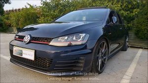 VW Golf 7, MY2016 - activation of Coming/''Leaving'' Home function on a car without a light sensor