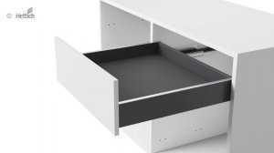 Демонтаж выдвижного ящика HETTICH AvanTech YOU