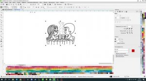 Вручную делаем из растра вектор в CorelDRAW