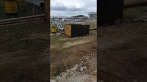 РВС-5000 м3, демонтаж центральной стойки