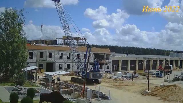 Стройка нового здания РОСН ЗУБР смотреть онлайн