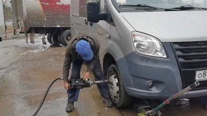 ГАЗЕЛЬ НЕКСТ замена резины.