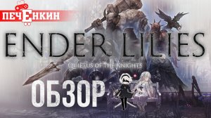 Обзор ENDER LILIES: Quietus of the Knights. Жо-Жо-метроидвания для любителей NIER