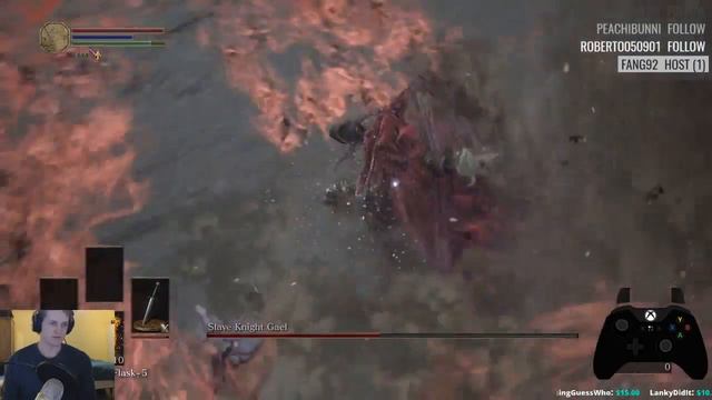 Dark Souls III - Slave Knight Gael SL1 No Hit Loincloth Only No Magic No Shield
