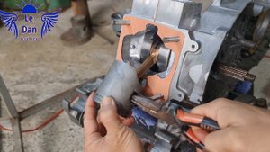 Start the scooter engine from 4 stroke to 2 stroke.