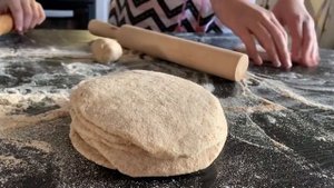 Лепёшки из цельнозерновой муки