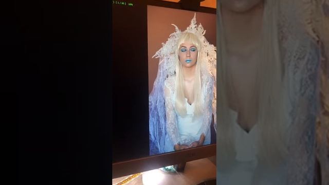 Как создать сказочный кадр с реальной моделью из подручных средств дома. Сьемка в прямом эфире смотреть онлайн