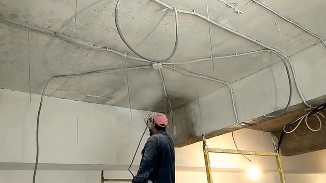 HYVST SPT 210 безвоздушная окраска потолка смотреть онлайн