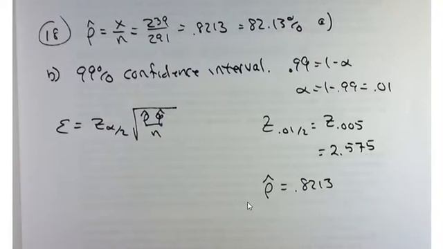 Mat 1580 Section 7.1 Estimating a population proportion (Fall 2017) смотреть онлайн