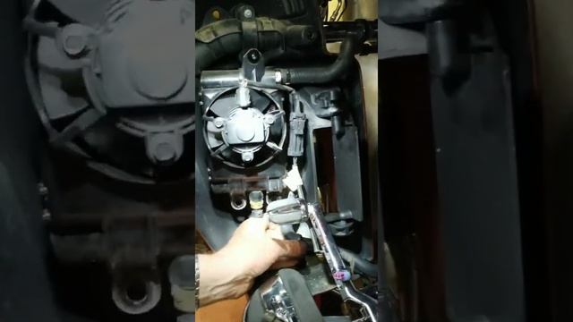 Замена помпы нового образца. Харлей Дэвидсон Электро глайд CVO 2014г. replacement of the new pump смотреть онлайн