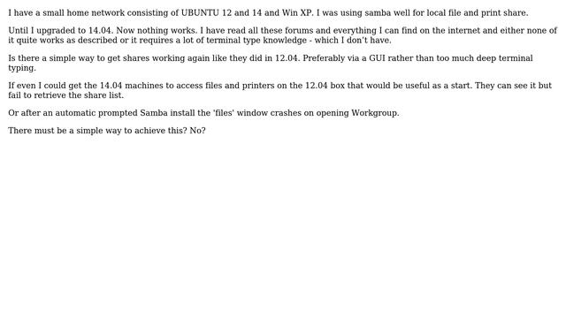 Ubuntu: SAMBA in UBUNTU 14.04 смотреть онлайн