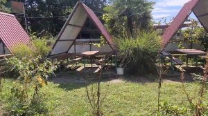 Абхазия. Горячий источник.[Бабушара, Бабушера].Термальный источник. Кафе