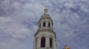 Красивый звон колоколов. Иверский женский монастырь в Ростове-на-Дону