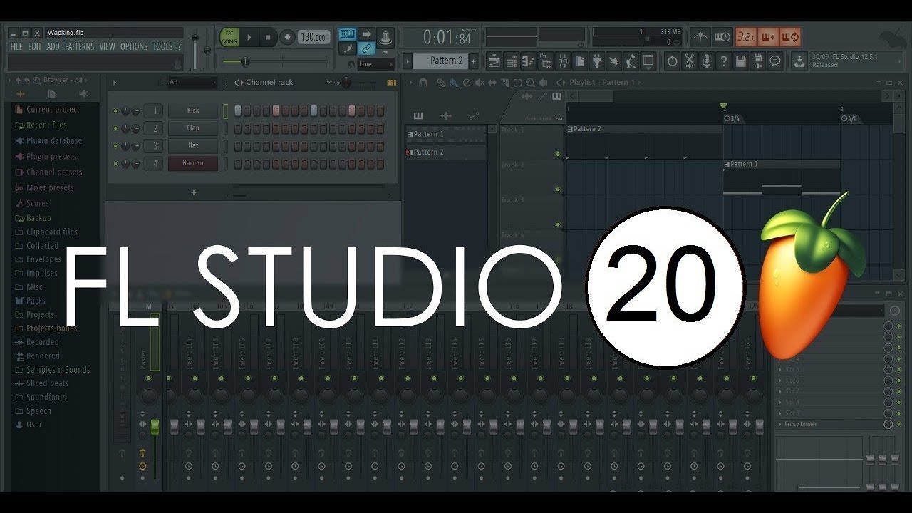 FL Studio 20. 2.02-Работа с содержимым