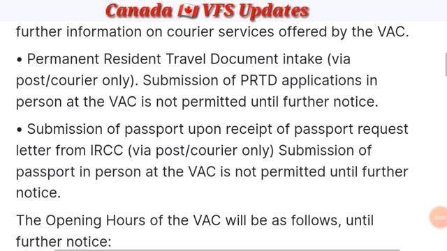 Canada Visa Update || VFS Global Update || Canada Centers to open on 3rd August || Babaaz Travels