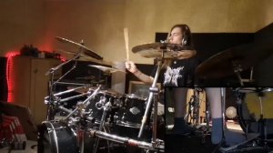 Death - Crystal Mountain drum cover | Chuck Schuldiner tribute | The Kiwi 666