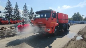 #Кургандормаш Комбинированная дорожная машина МД-43253 Производство и продажа с завода. КДМ для лета