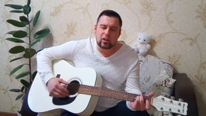 Классная песня под гитару.Я вспомню тихие шаги.