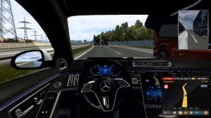 Euro Truck Simulator 2 шашки по трассе