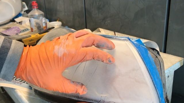лакировка фар | правильная лакировка фар с пистолета