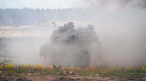 ВСУ потеряли три танка Leopard при попытке наступления на запорожском направлении