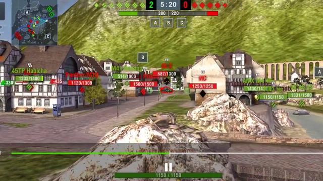 World of Tanks Blitz Американский танк монстр М9 #worldoftanks #wargaming #m9 смотреть онлайн