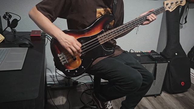 Loathe - Babylon... // Bass Cover + Tabs смотреть онлайн