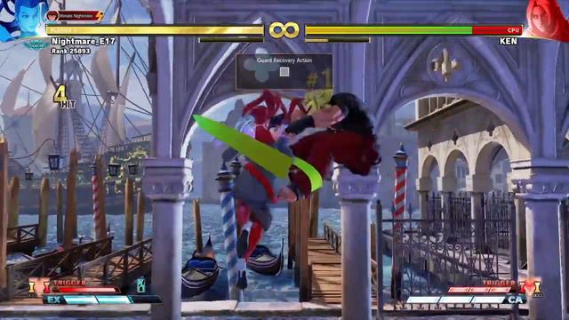 STREET FIGHTER 5 Rose V Trigger Combo смотреть онлайн