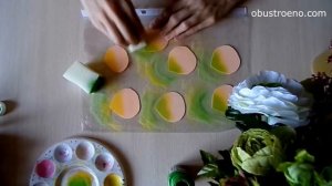 Тонировка фоамирана