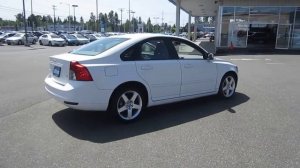 2008 Volvo S40, Ice White - STOCK# 13168P - Walk around