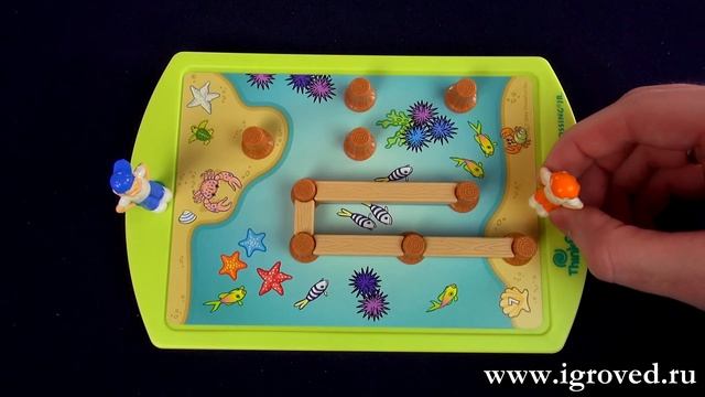 Переправа для малышей. Обзор настольной игры-головоломки от Игроведа смотреть онлайн