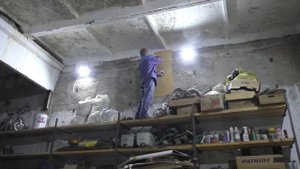 Устанавливаю кран-балку в гараж мечты (1 часть)