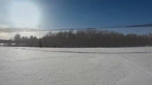 Прогулка к водопаду Гремячий, лыжи, 20 км, 16 февраля 2019 г.