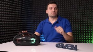 Акустическая система c подсветкой, Bluetooth и караоке | PS-425 ? ОБЗОР от SVEN