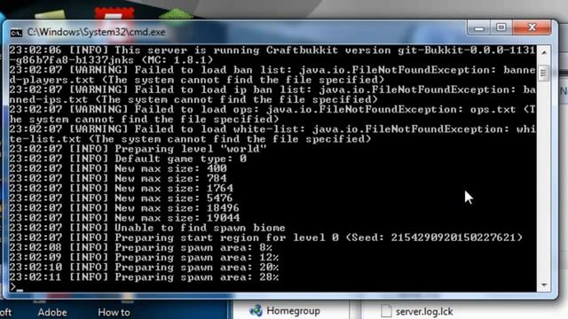 How To Make A 1.4.6 Minecraft Bukkit Server (with plugins) - PC