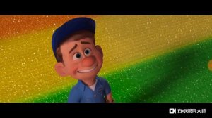 Поцелуй ."Мультик Ральф "