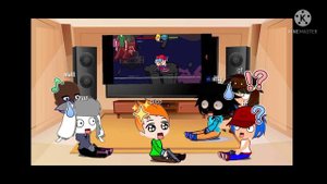 fnf react to shaggy at 100 percent