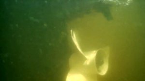 работа винта под водой