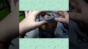 DIY. ?Пасхальные поделки. Жаворонок с гнездом из джутового шпагата и с вербой своими руками ПАСХА?