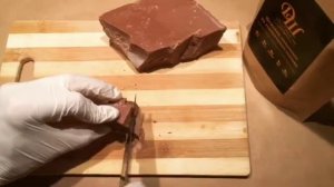 Как нарезать шоколад из Дома Шоколада