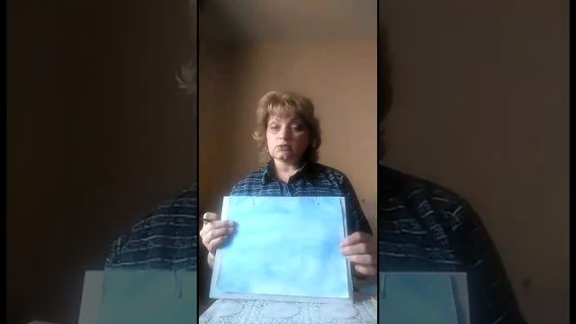 Рисование с детьми средней группы "Самолет летит сквозь облака" (воспитатель Денисова Н.В.)