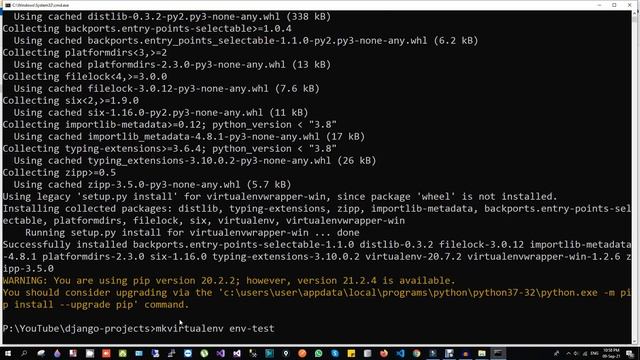 How to Install virtualenv on Windows 10 | Django Rest Tutorial For Beginners | Code Aura