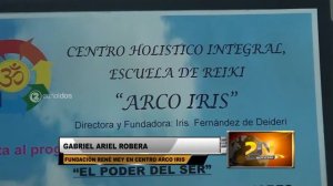 FUNDACION RENE MEY EN CENTRO HOLISTICO ARCO IRIS  GABRIEL ARIEL ROBERA