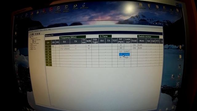 Программирование радиостанции Icom IC-F110S смотреть онлайн