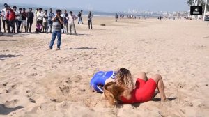 Women's Beach Wrestling HELEN MAROULIS Vs MARWA AMRI